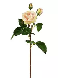 Aldik Home's Realistic Silk Flowers - Natural Touch Rose