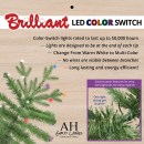 Aldik Home's Premium Artificial Christmas Trees - King Noble Fir LED Tree 10 FT