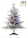 Aldik Home's Premium Artificial Christmas Trees - Snowy Taos Fir LED 3 FT Multi