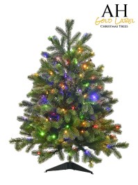 Aldik Home's Premium Artificial Christmas Trees - Virginia Fir LED 3 FT Firefly Twinkle