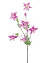 Aldik Home's Realistic Silk Flowers - Columbine Spray 