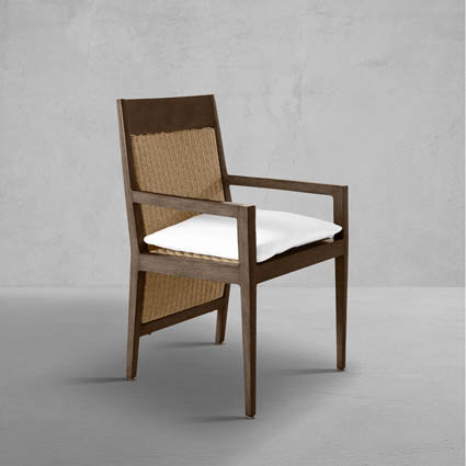 Savannah Aluminum Arm Chair